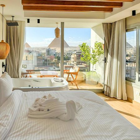 Galaxy Pyramids View Inn Kafret el-Gabal 외부 사진