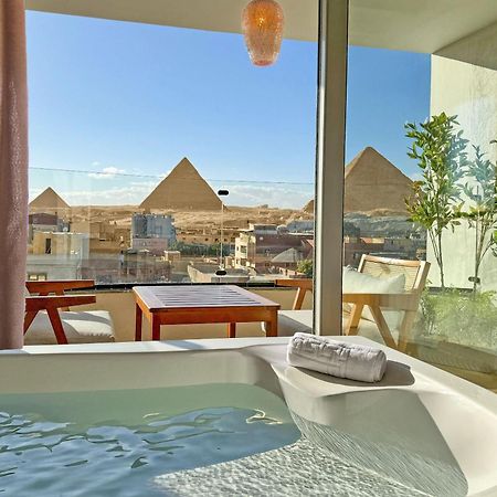 Galaxy Pyramids View Inn Kafret el-Gabal 외부 사진