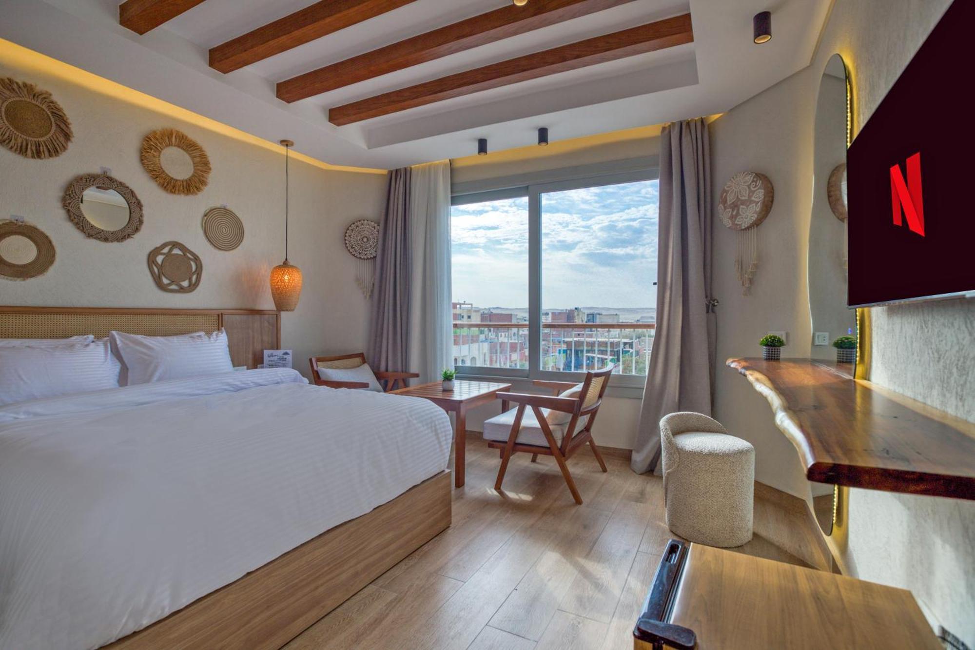 Galaxy Pyramids View Inn Kafret el-Gabal 외부 사진