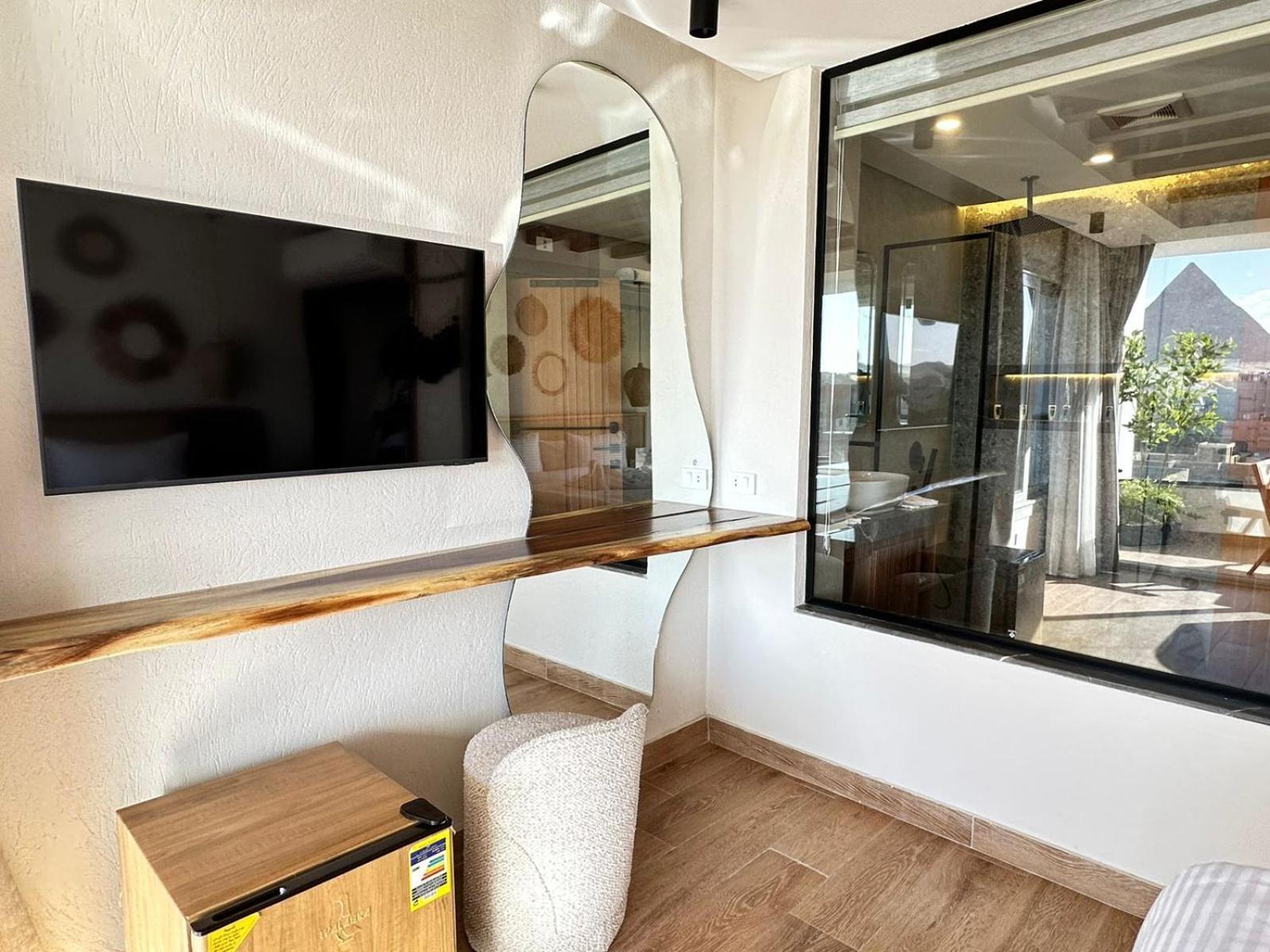 Galaxy Pyramids View Inn Kafret el-Gabal 외부 사진