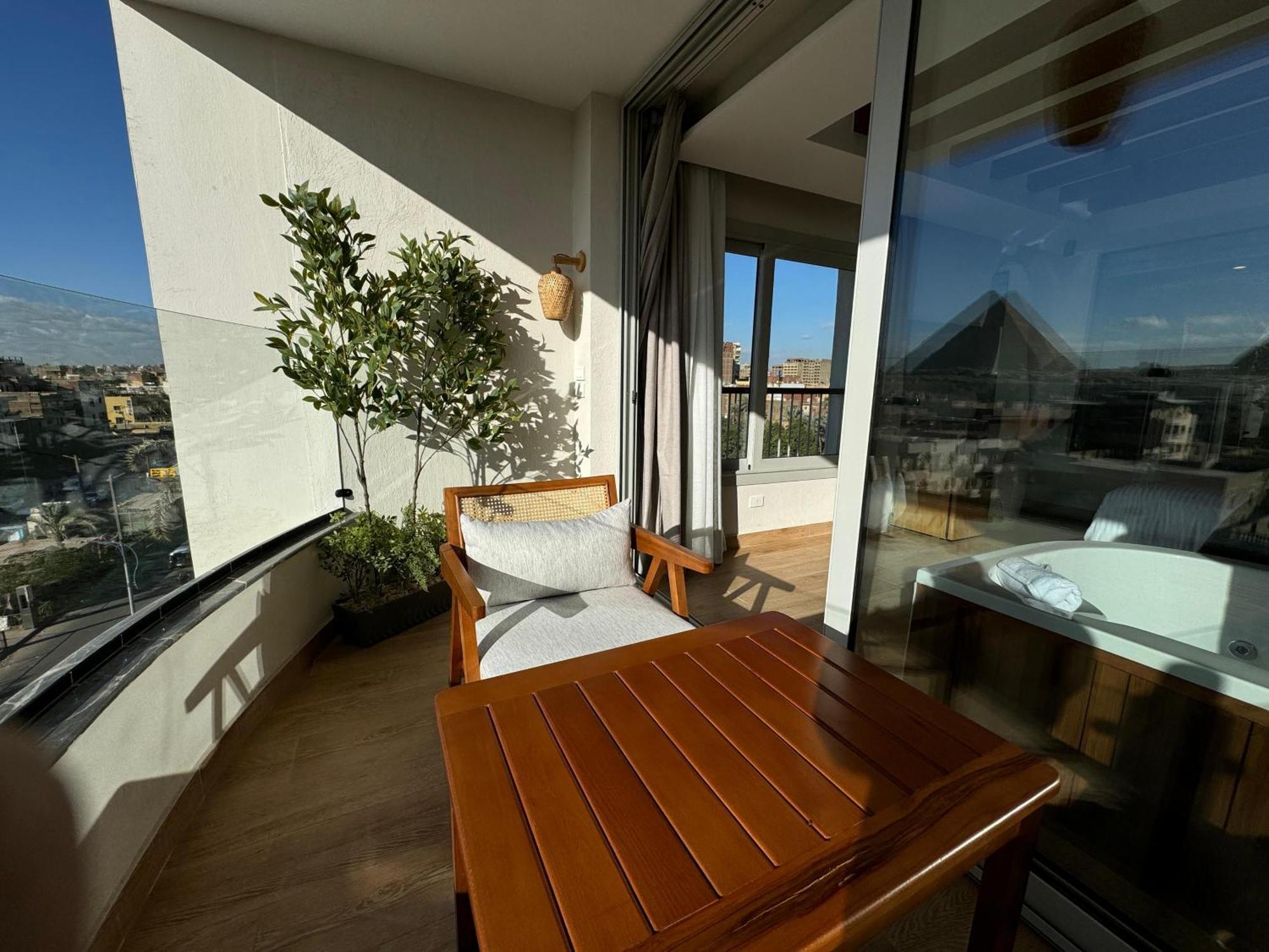 Galaxy Pyramids View Inn Kafret el-Gabal 외부 사진